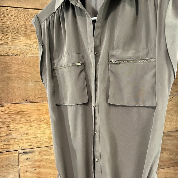 Mocha Express button down dress - Picture 7 of 7